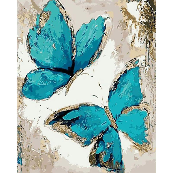 paint by numbers | flight of butterflies | new arrivals animals butterflies intermediate | FiguredArt