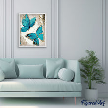 Load image into Gallery viewer, paint by numbers | flight of butterflies | new arrivals animals butterflies intermediate | FiguredArt