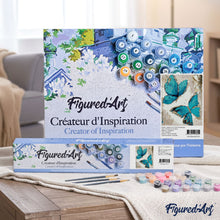 Load image into Gallery viewer, paint by numbers | flight of butterflies | new arrivals animals butterflies intermediate | FiguredArt