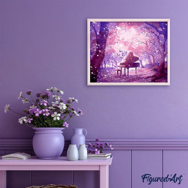 paint by numbers | piano fairytale | new arrivals landscapes music easy | FiguredArt
