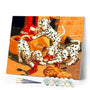 paint by numbers | Dalmatians playing | animals dogs easy | FiguredArt