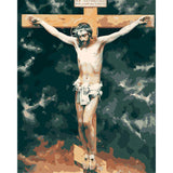 paint by numbers | christ on the cross | new arrivals religion easy | FiguredArt