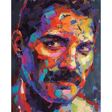 Load image into Gallery viewer, paint by numbers | freddie mercury pop art | new arrivals music portrait easy | FiguredArt