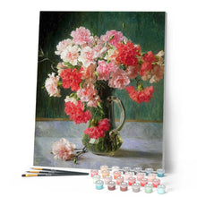Load image into Gallery viewer, paint by numbers | carnation bouquet | new arrivals flowers advanced | FiguredArt