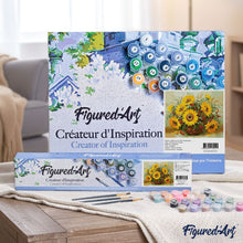 Load image into Gallery viewer, paint by numbers | Sunflowers and Flowers | flowers intermediate | FiguredArt