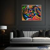 paint by numbers | woman and art in colors | new arrivals abstract intermediate | FiguredArt