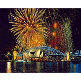 paint by numbers | Fireworks in Sydney | advanced cities | FiguredArt