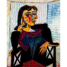 Load image into Gallery viewer, paint by numbers | picasso portrait of dora | new arrivals reproduction portrait abstract easy | FiguredArt