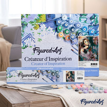 Load image into Gallery viewer, paint by numbers | woman and deer | new arrivals portrait animals deer advanced | FiguredArt