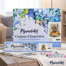 Load image into Gallery viewer, paint by numbers | pretty baby tiger | new arrivals animals tigers advanced | FiguredArt