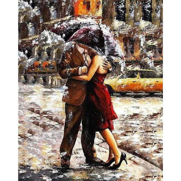 paint by numbers | Kiss in the Rain | advanced romance | FiguredArt