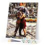paint by numbers | Kiss in the Rain | advanced romance | FiguredArt