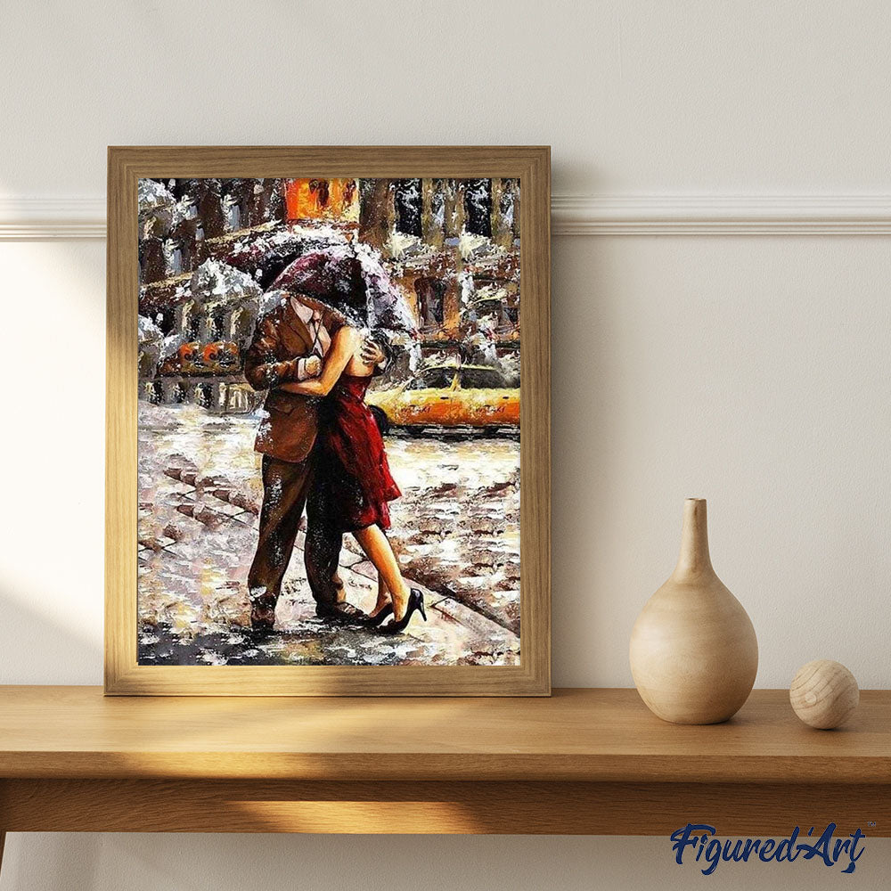 paint by numbers | Kiss in the Rain | advanced romance | FiguredArt