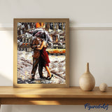 paint by numbers | Kiss in the Rain | advanced romance | FiguredArt