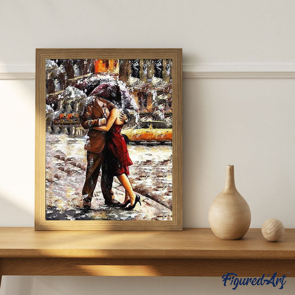 paint by numbers | Kiss in the Rain | advanced romance | FiguredArt