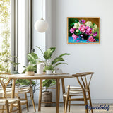 paint by numbers | colorful peonies | new arrivals flowers easy | FiguredArt