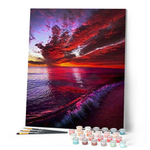 Load image into Gallery viewer, paint by numbers | beautiful colors and seaside | new arrivals landscapes intermediate | FiguredArt