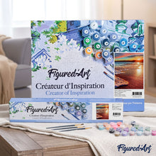 Load image into Gallery viewer, paint by numbers | sea foam | new arrivals landscapes advanced | FiguredArt