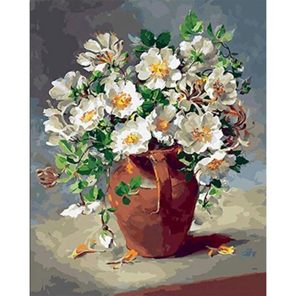 paint by numbers | country bouquet | new arrivals flowers intermediate | FiguredArt