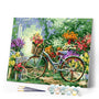 paint by numbers | Flowers and Bicycles | flowers intermediate landscapes | FiguredArt