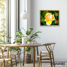 Load image into Gallery viewer, paint by numbers | yellow rosebud flower | new arrivals flowers easy | FiguredArt