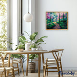 paint by numbers | walkway in the forest | new arrivals landscapes advanced | FiguredArt
