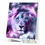 paint by numbers | lion fairytale | new arrivals abstract animals lions advanced | FiguredArt