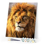 paint by numbers | lion portrait | new arrivals animals lions advanced | FiguredArt