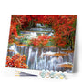 paint by numbers | waterfall landscape | new arrivals landscapes advanced | FiguredArt