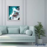 paint by numbers | seaview | new arrivals landscapes advanced | FiguredArt