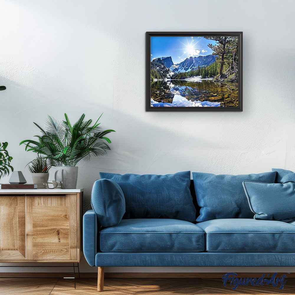 paint by numbers | mountain and river | new arrivals landscapes mountains advanced | FiguredArt