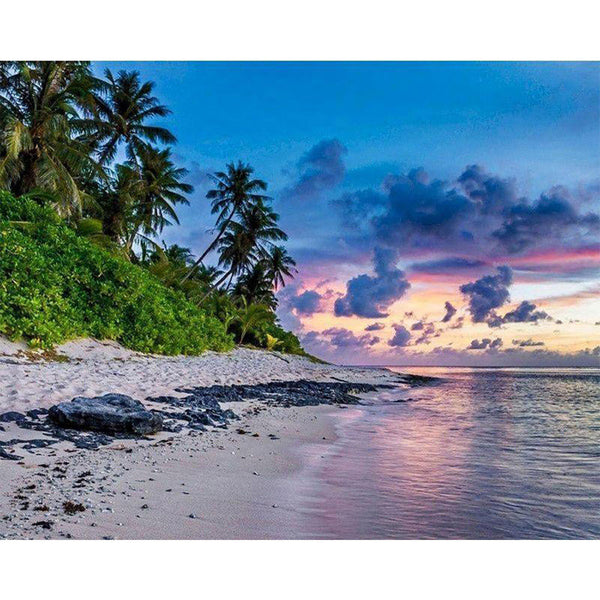 paint by numbers | on the beach | new arrivals landscapes advanced | FiguredArt