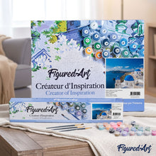Load image into Gallery viewer, paint by numbers | greek island | new arrivals landscapes cities easy | FiguredArt