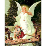 paint by numbers | angel and children | new arrivals religion advanced | FiguredArt