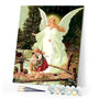 paint by numbers | angel and children | new arrivals religion advanced | FiguredArt