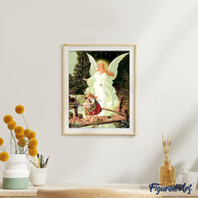 Load image into Gallery viewer, paint by numbers | angel and children | new arrivals religion advanced | FiguredArt