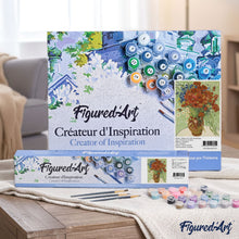 Load image into Gallery viewer, paint by numbers | van gogh red poppies and daisies | new arrivals flowers advanced | FiguredArt