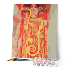 Load image into Gallery viewer, paint by numbers | gustav klimt medicine | new arrivals reproduction advanced | FiguredArt