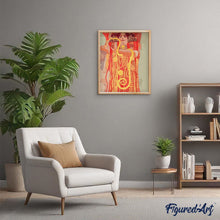 Load image into Gallery viewer, paint by numbers | gustav klimt medicine | new arrivals reproduction advanced | FiguredArt