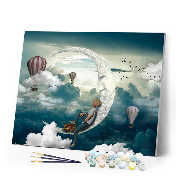 paint by numbers | hot ballons in your dream | new arrivals landscapes intermediate | FiguredArt