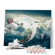 Load image into Gallery viewer, paint by numbers | hot ballons in your dream | new arrivals landscapes intermediate | FiguredArt