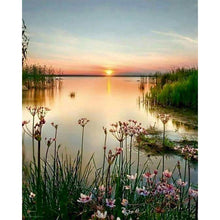 Load image into Gallery viewer, paint by numbers | peaceful lake | new arrivals landscapes intermediate | FiguredArt