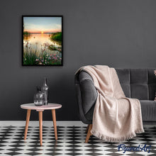 Load image into Gallery viewer, paint by numbers | peaceful lake | new arrivals landscapes intermediate | FiguredArt