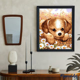 paint by numbers | Small Puppy | animals dogs intermediate | FiguredArt