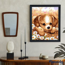 Load image into Gallery viewer, paint by numbers | Small Puppy | animals dogs intermediate | FiguredArt