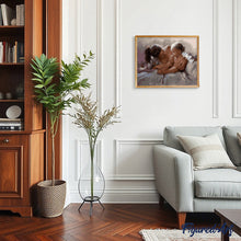 Load image into Gallery viewer, paint by numbers | Mother and Child Happiness | flowers intermediate | FiguredArt