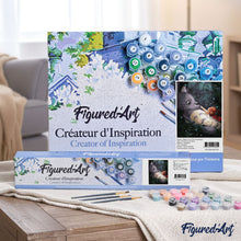 Load image into Gallery viewer, paint by numbers | Mouse and Little Girl | animals intermediate | FiguredArt