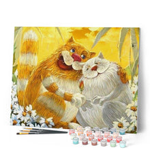 Load image into Gallery viewer, paint by numbers | Two lovers Cats | animals cats easy | FiguredArt