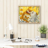 paint by numbers | Two lovers Cats | animals cats easy | FiguredArt