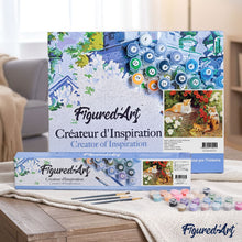Load image into Gallery viewer, paint by numbers | Flowers and Kittens | animals cats intermediate | FiguredArt
